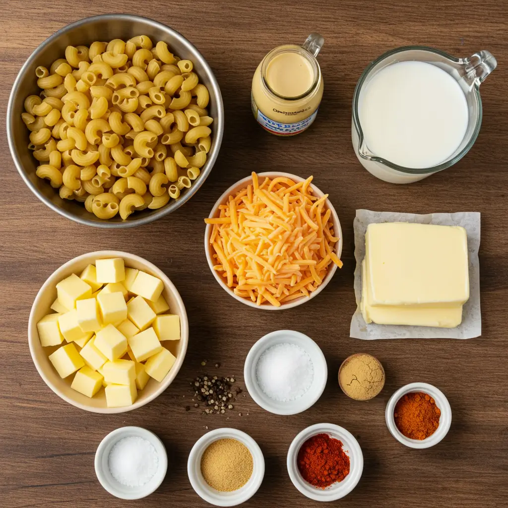 creamy-crock-pot-mac-and-cheese-ingredients