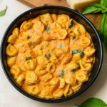CrockPot Chicken Tortellini comfort food recipe