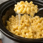 Crockpot Mac and Cheese Recipe creamy and cheesy slow cooker dish