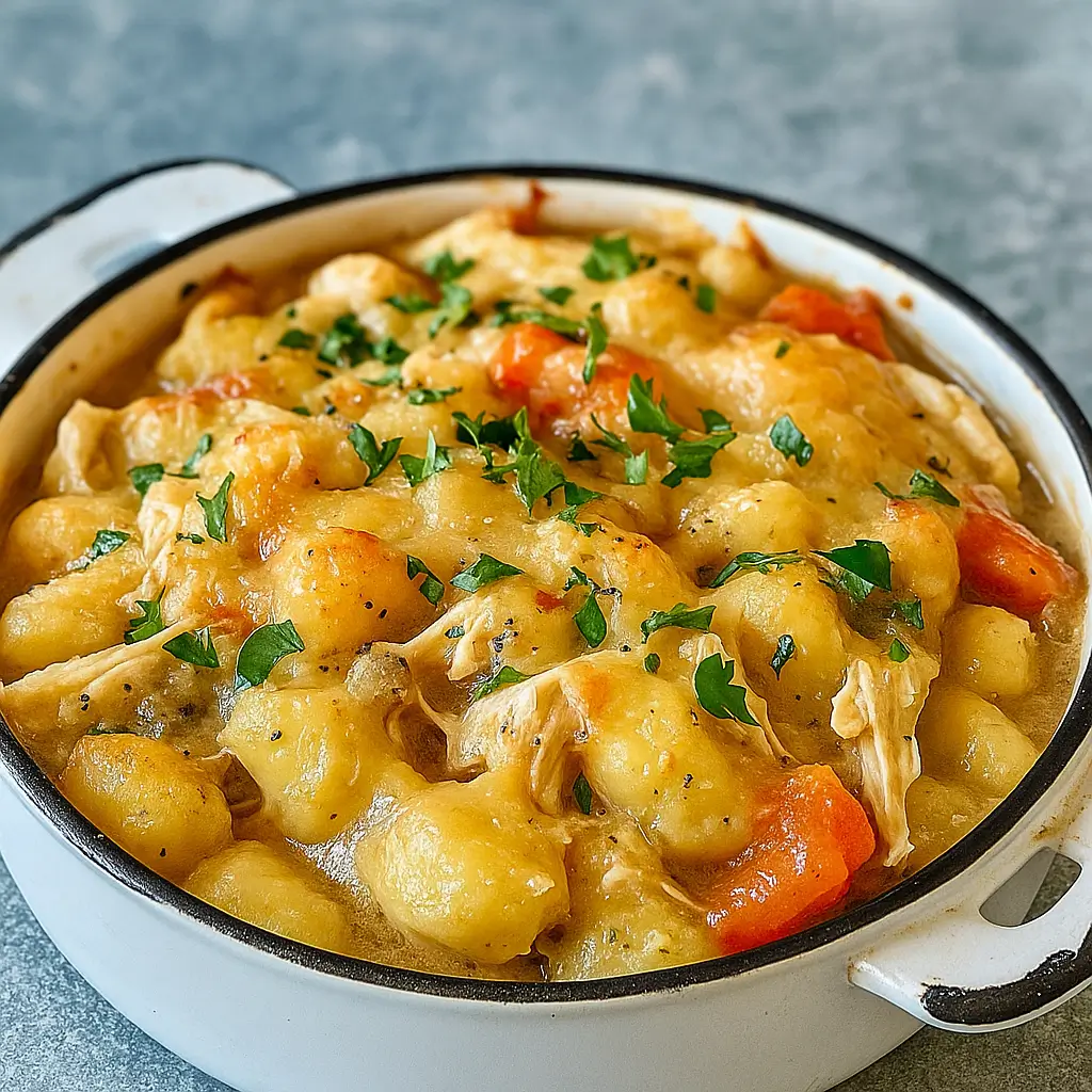 The Best One Pot Gnocchi Chicken Pot Pie – Quick Comfort Dinner