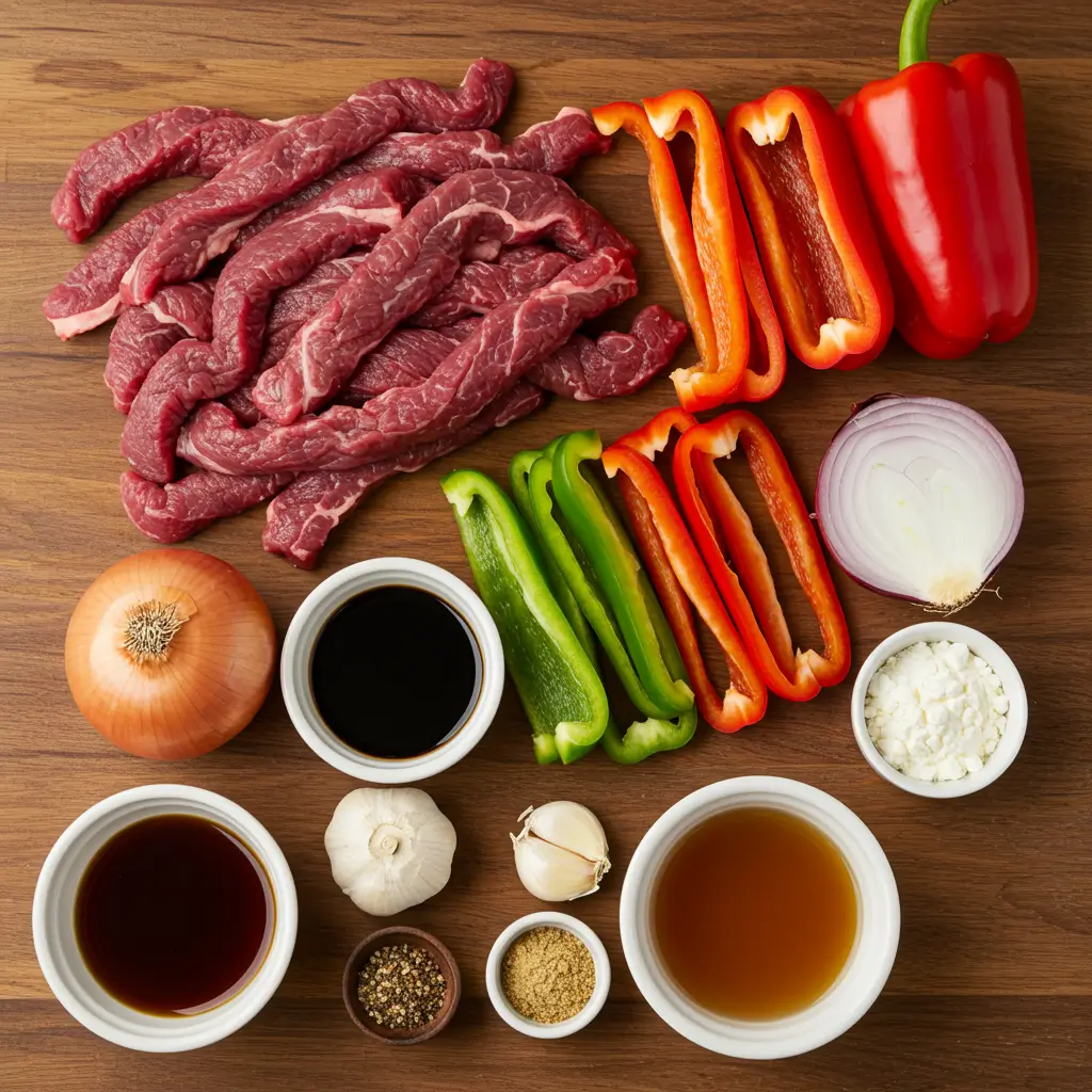 pepper steak in a crock pot ingredients
