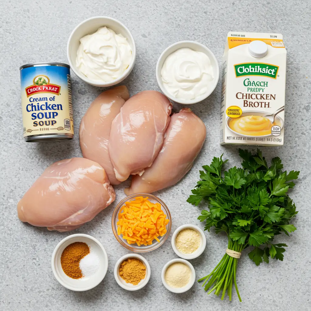 ranch chicken crock pot ingredients