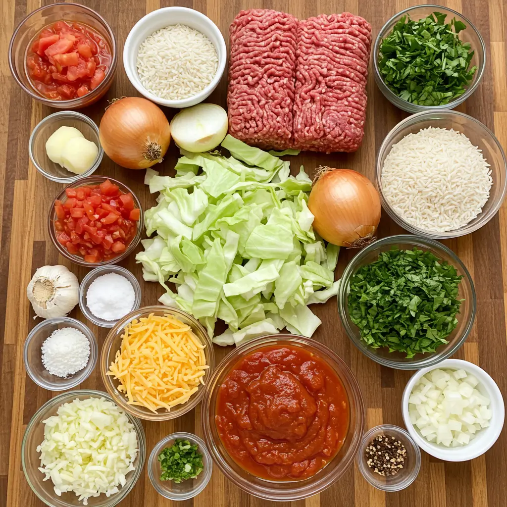 cabbage-roll-casserole-ingredients