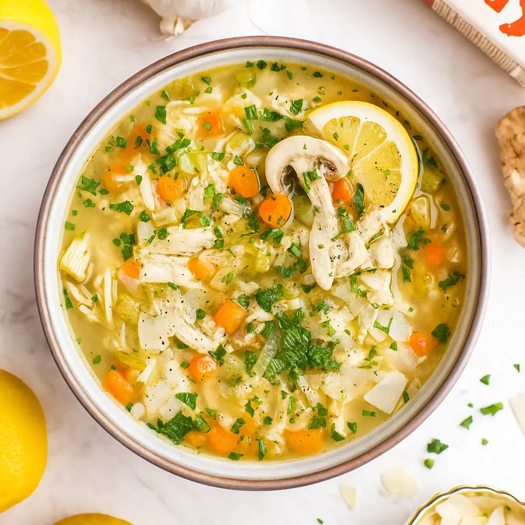 Easy Lemon Chicken Soup That’ll Brighten Your Weeknight