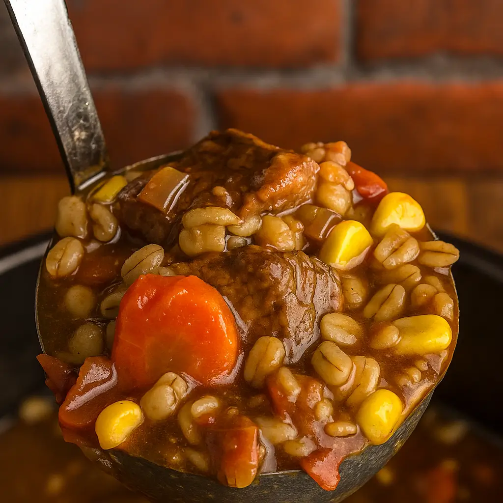 Homemade Slow Cooker Beef & Barley Soup: A Hearty Classic for Cozy Nights