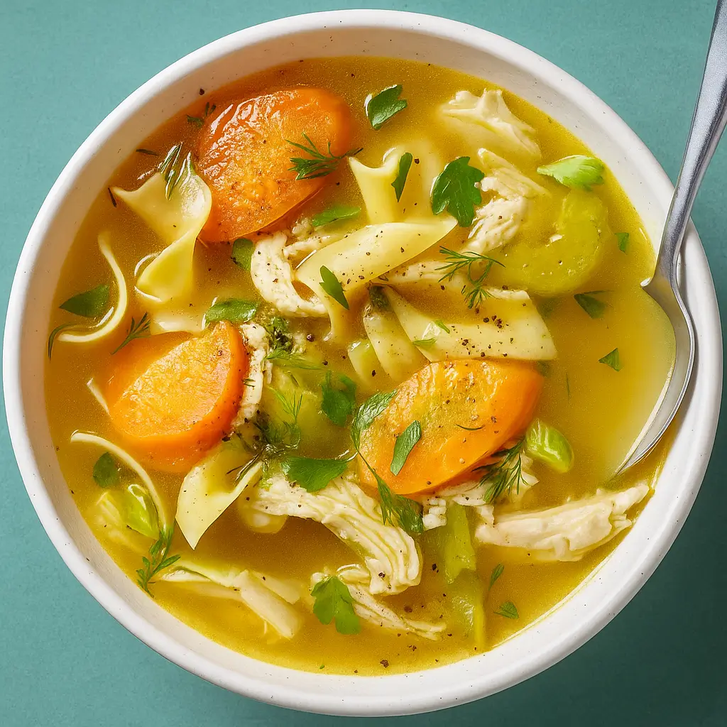 Leftover Turkey Noodle Soup | Quick, Hearty & Soothing