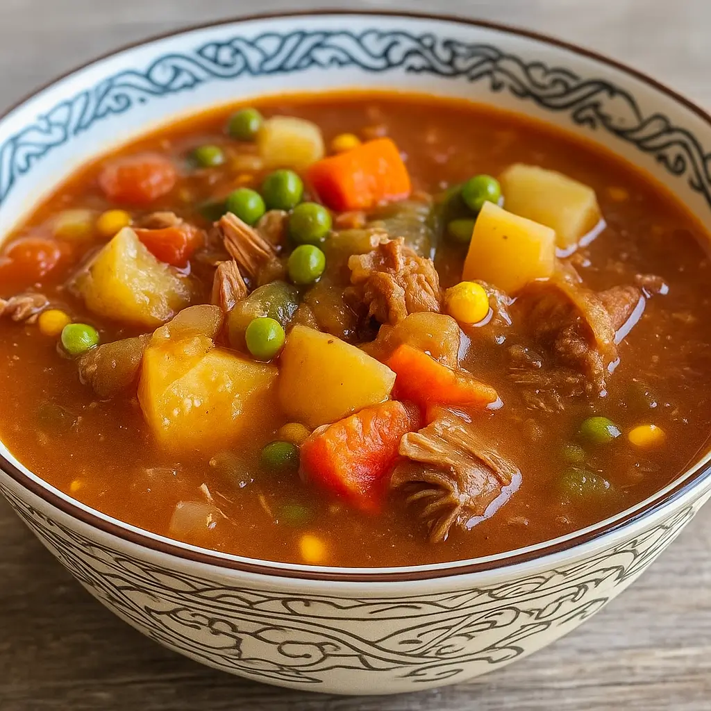 Old Fashioned Vegetable Beef Soup That’ll Take You Straight Back to Grandma’s Kitchen