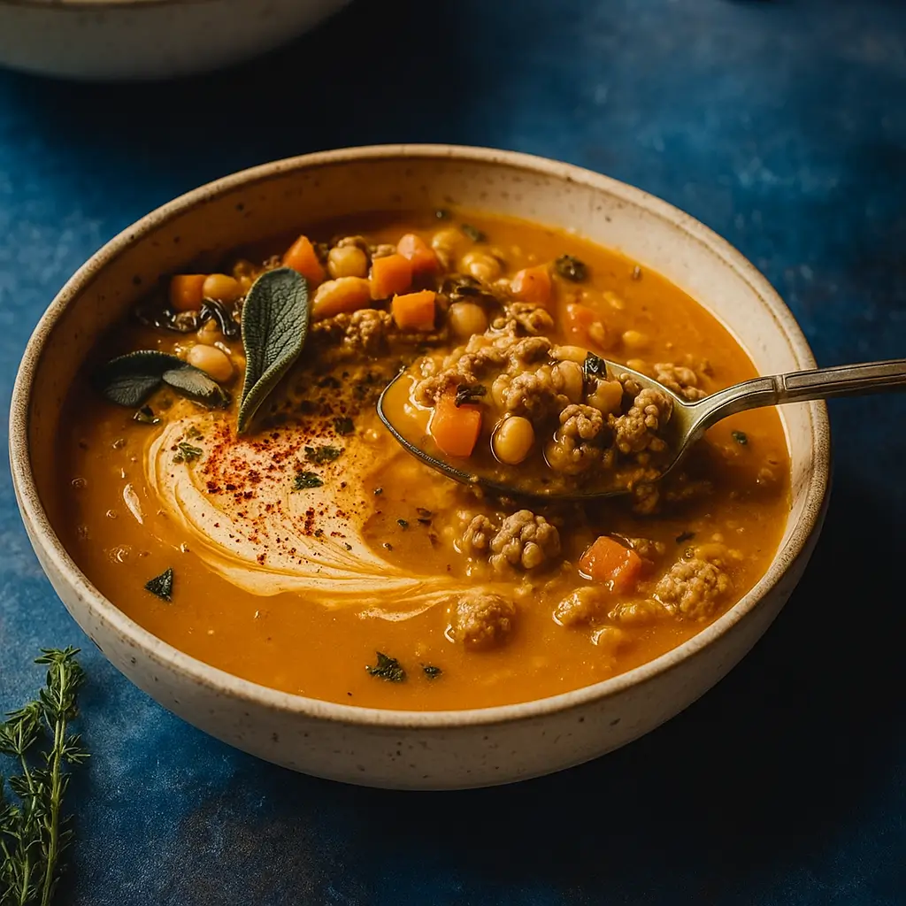 Turkey Pumpkin White Bean Chili: The Best One-Pot Fall Recipe